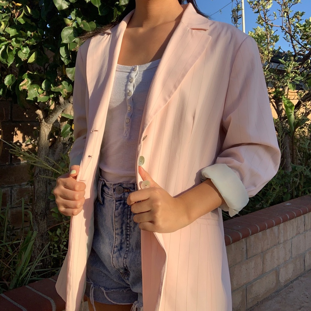 LIGHT PINK/MINT BLAZER - Signature by Larry Levine